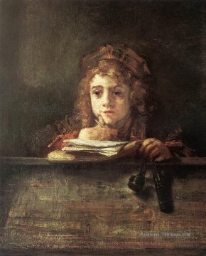 Titus Rembrandt Peinture à l'huile